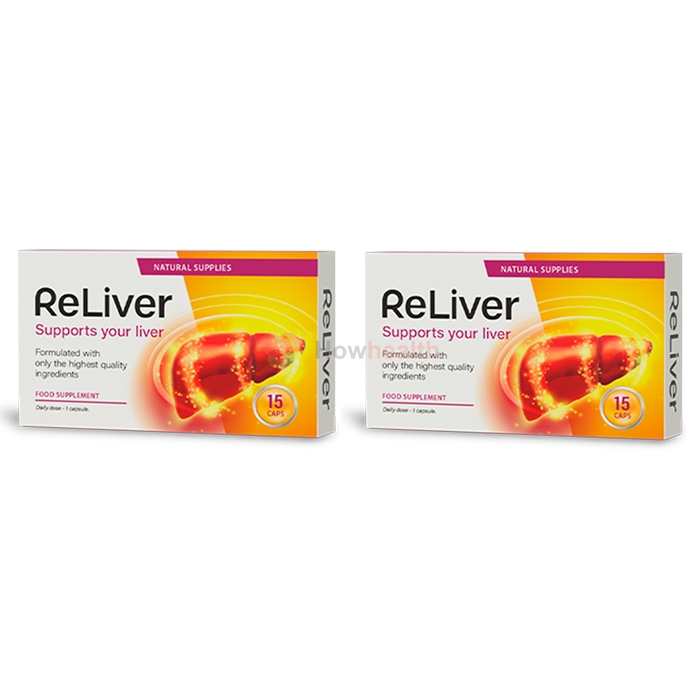 ReLiver - kapsulės kepenų funkcijai gerinti