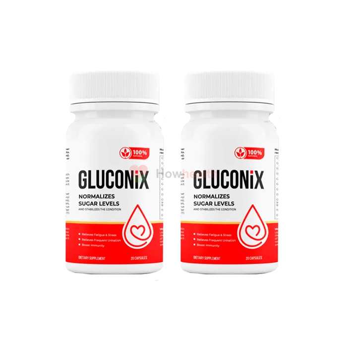 Gluconix - diabeto kapsulės