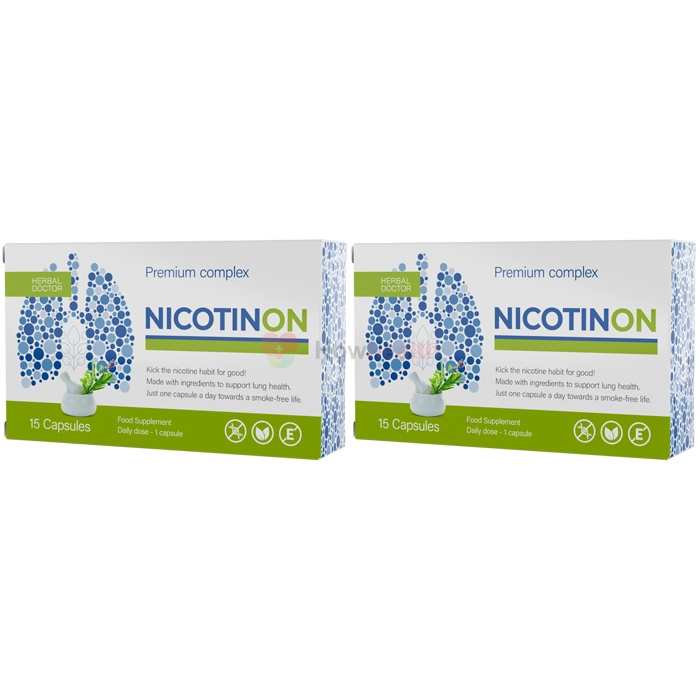 Nicotinon Premium - kapsułki ułatwiające rzucenie palenia